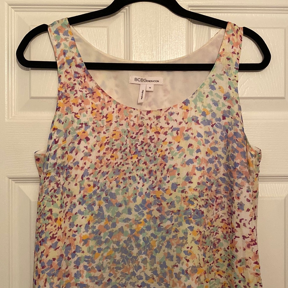 Hi Low floral BCBG generation dress